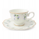 Xícara Avulsa 80ml para Café Royal Romantic em New Bone China